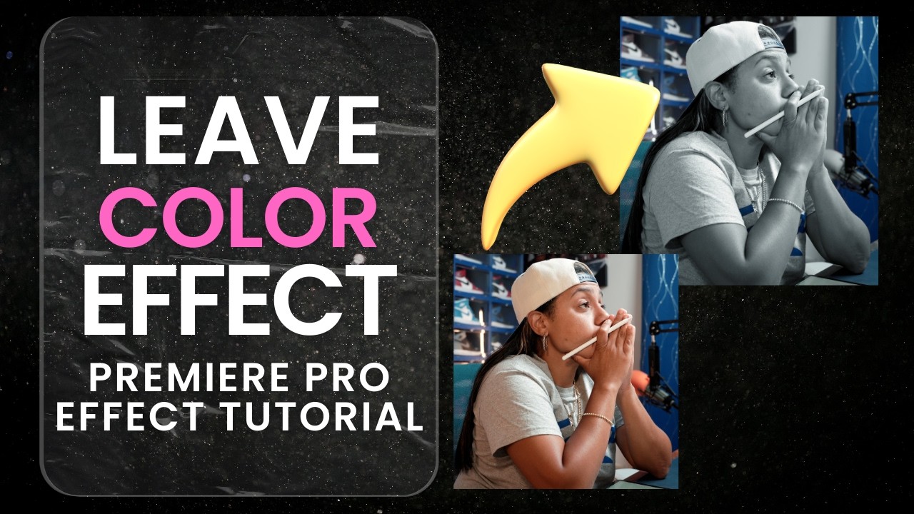 How To Use Leave Color Effect In Premiere Pro