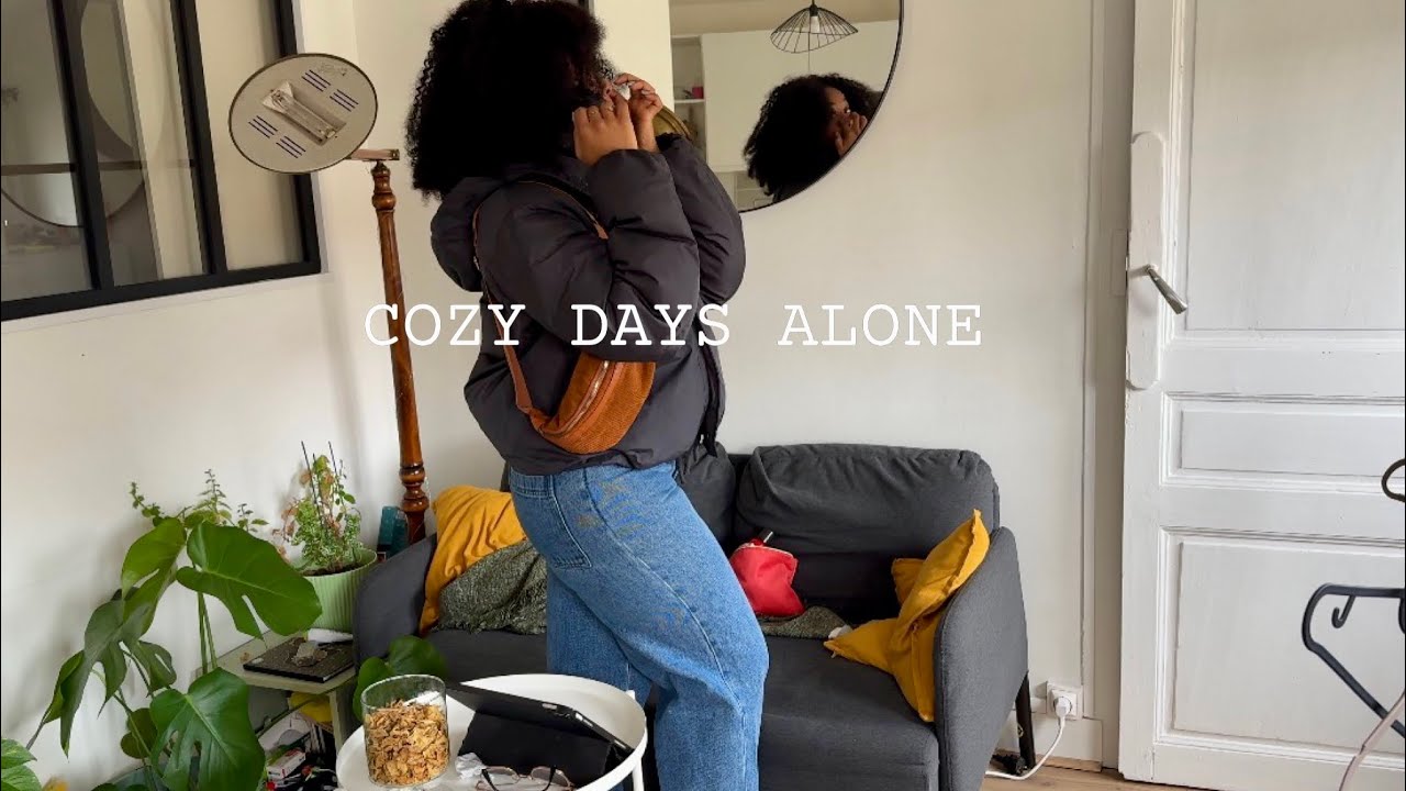 Living Alone Diaries in France | Cozy Winter Days, Baking & Slow Life