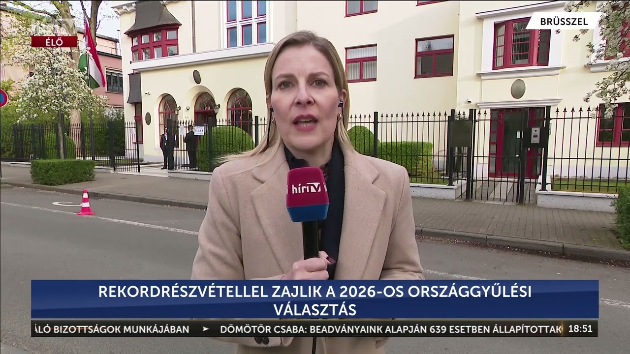 V&aacute;laszt&aacute;s 2026 - Br&uuml;sszeli helyzetjelent&eacute;s - H&iacute;rTV