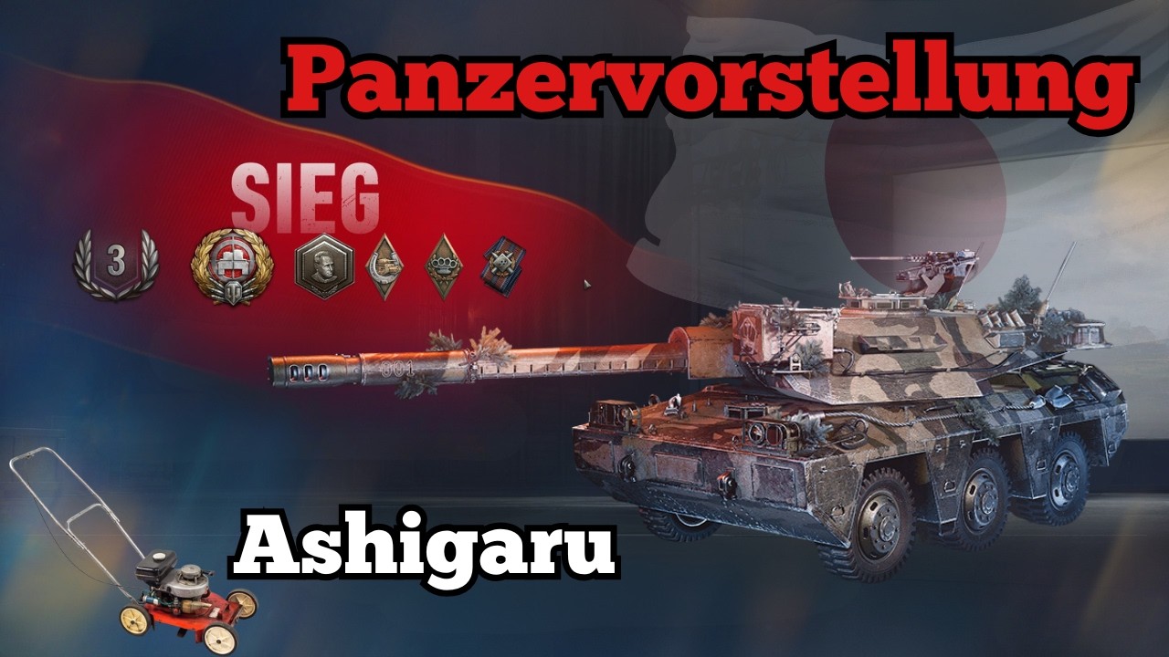 Panzervorstellung Ashigaru [World of Tanks] Assembly-Shop / Montagehalle