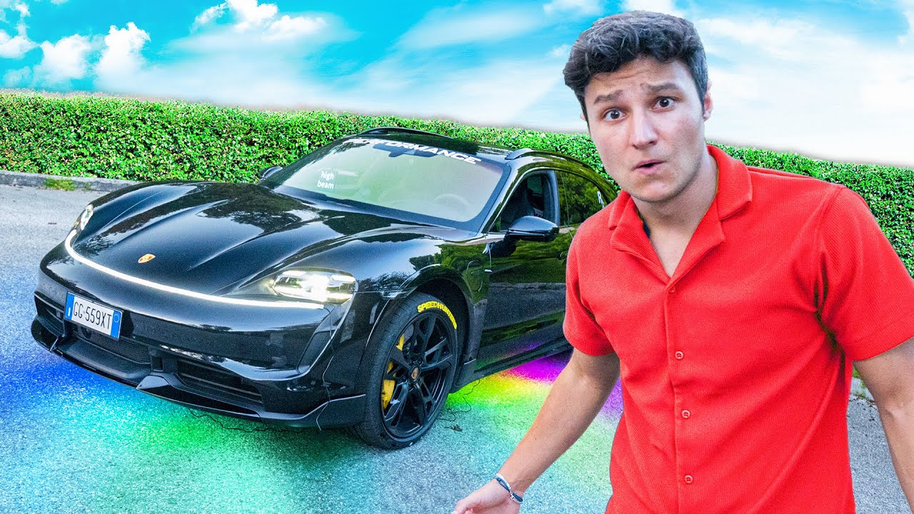 MODIFICO la PORSCHE con PEZZI CINESI di TEMU 💸