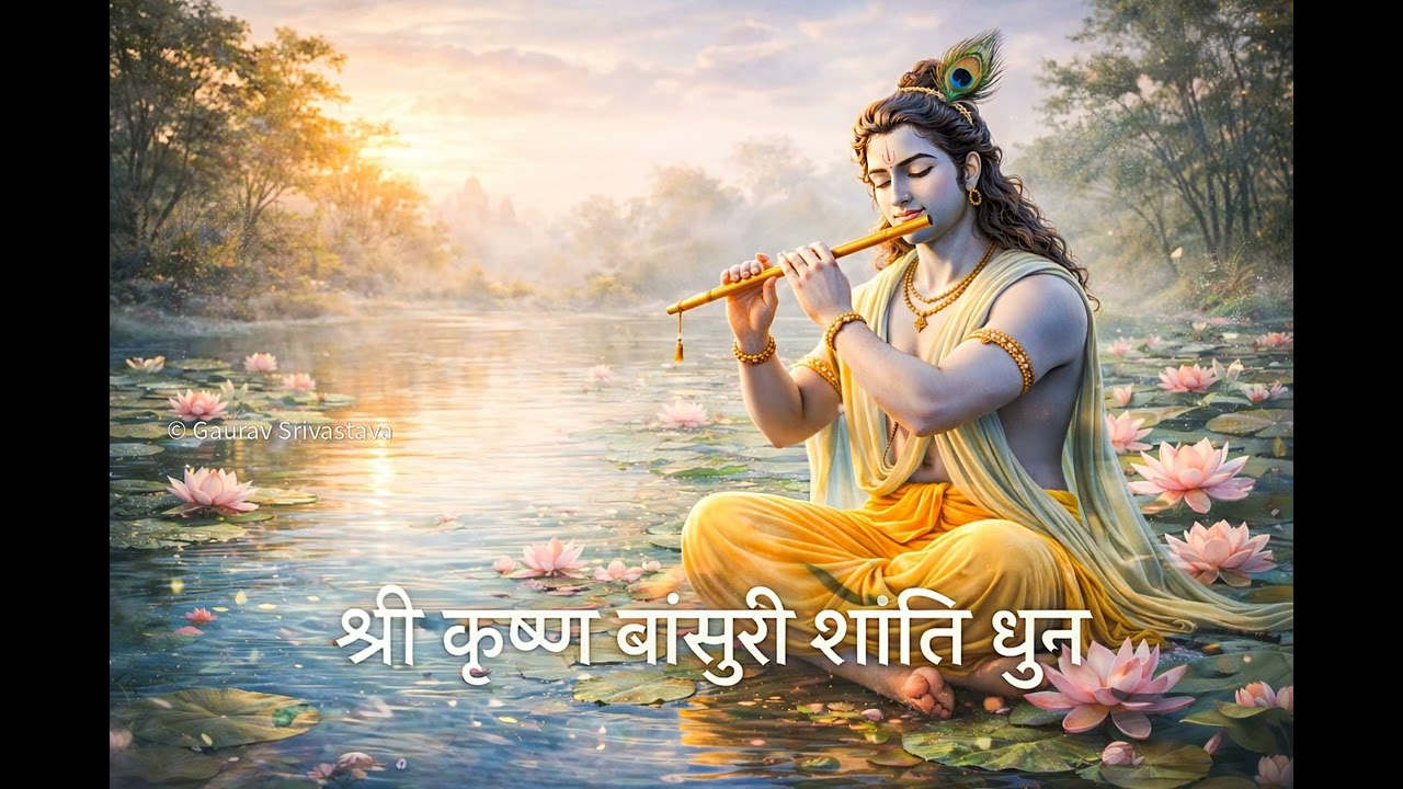 Krishna Flute: A Peaceful Morning in Ahir Bhairav