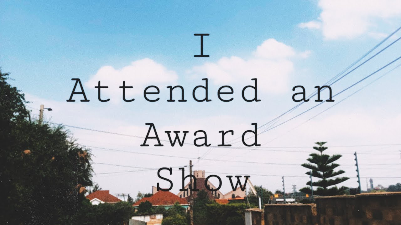 An award show in Nairobi