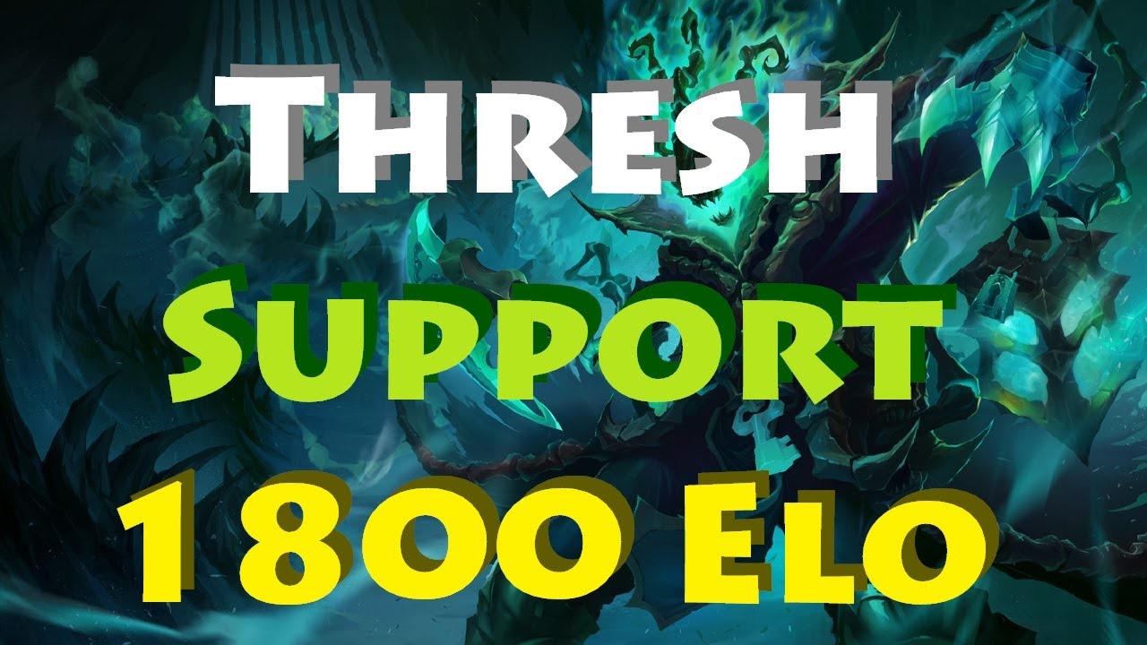 Support Thresh 1800 Elo Full Game 1 | League of Legends
