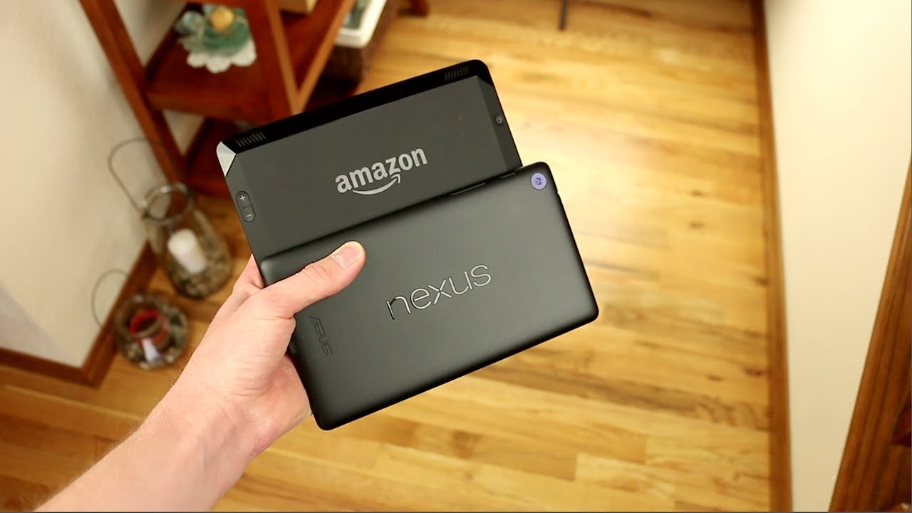 Kindle Fire HDX 7" vs. Nexus 7 (2013)