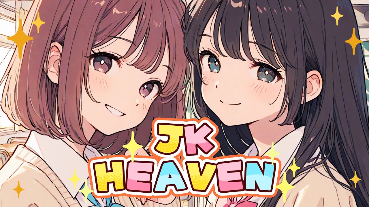 【元気爆発！J-POP】JKの毎日が最強すぎる – JK HEAVEN –  (Lyric Video)