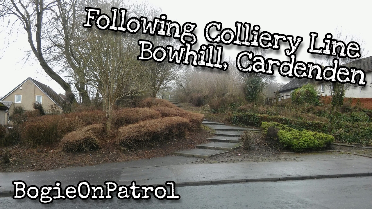 Following Dismantled Colliery Line in Bowhill, Cardenden