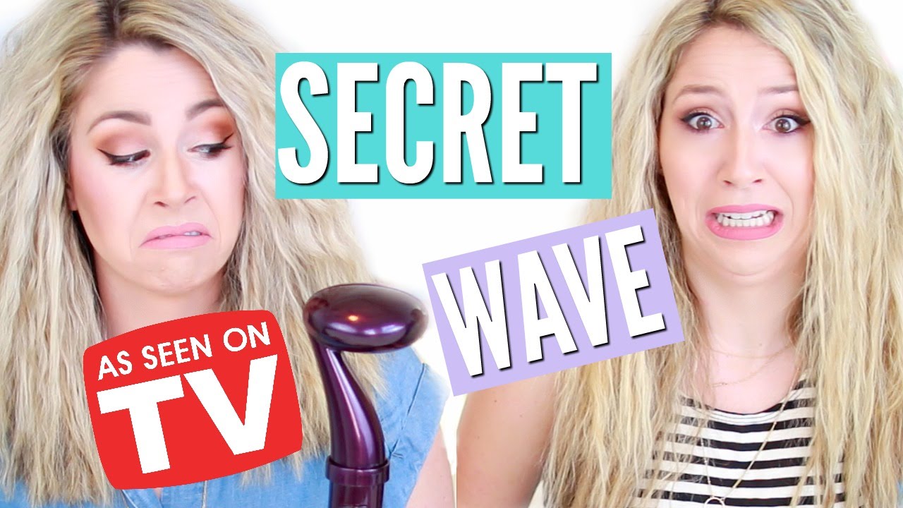 TESTING As Seen on TV Products | CONAIR SECRET WAVE