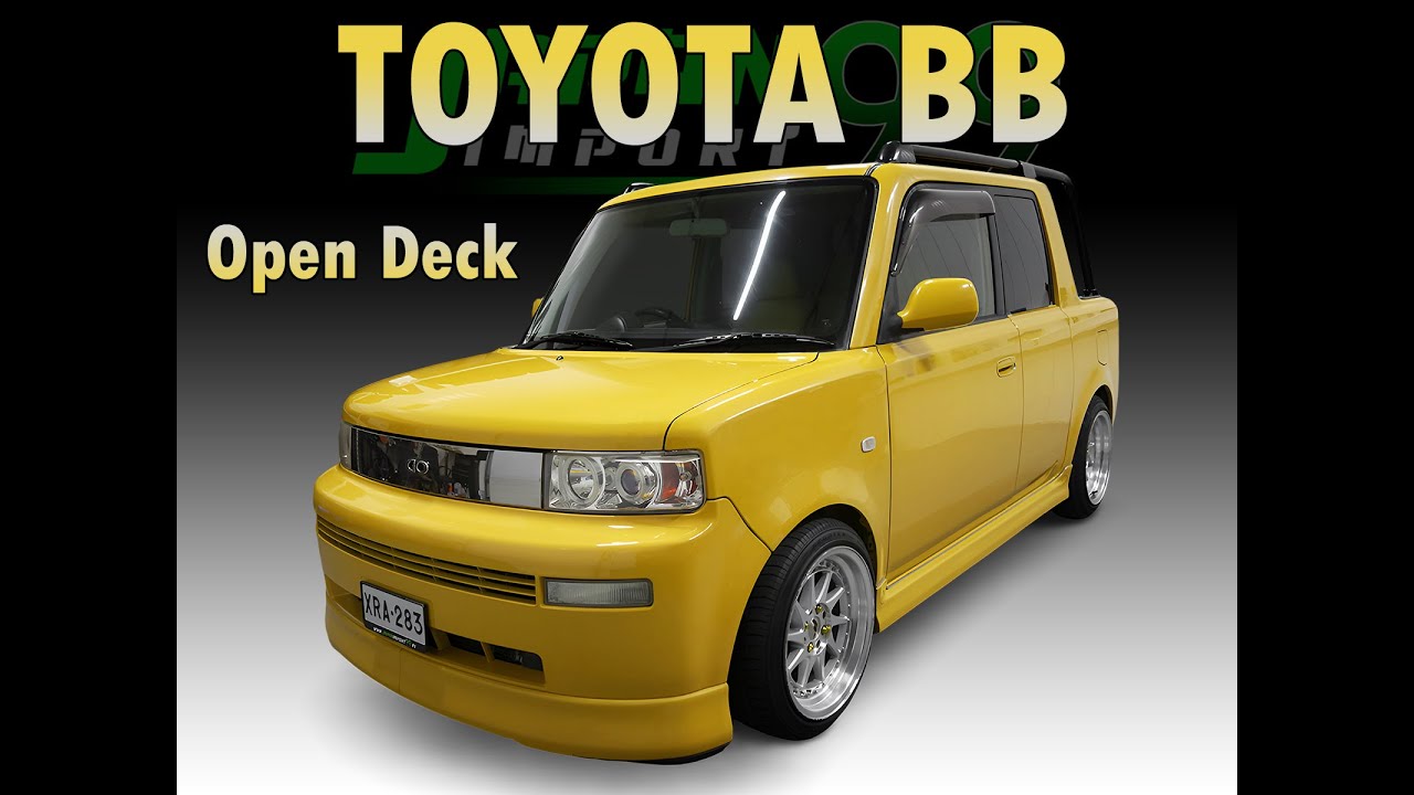 Toyota BB Open Deck vm. 2001 - ESITTELY JAPANIMPORT99.FI