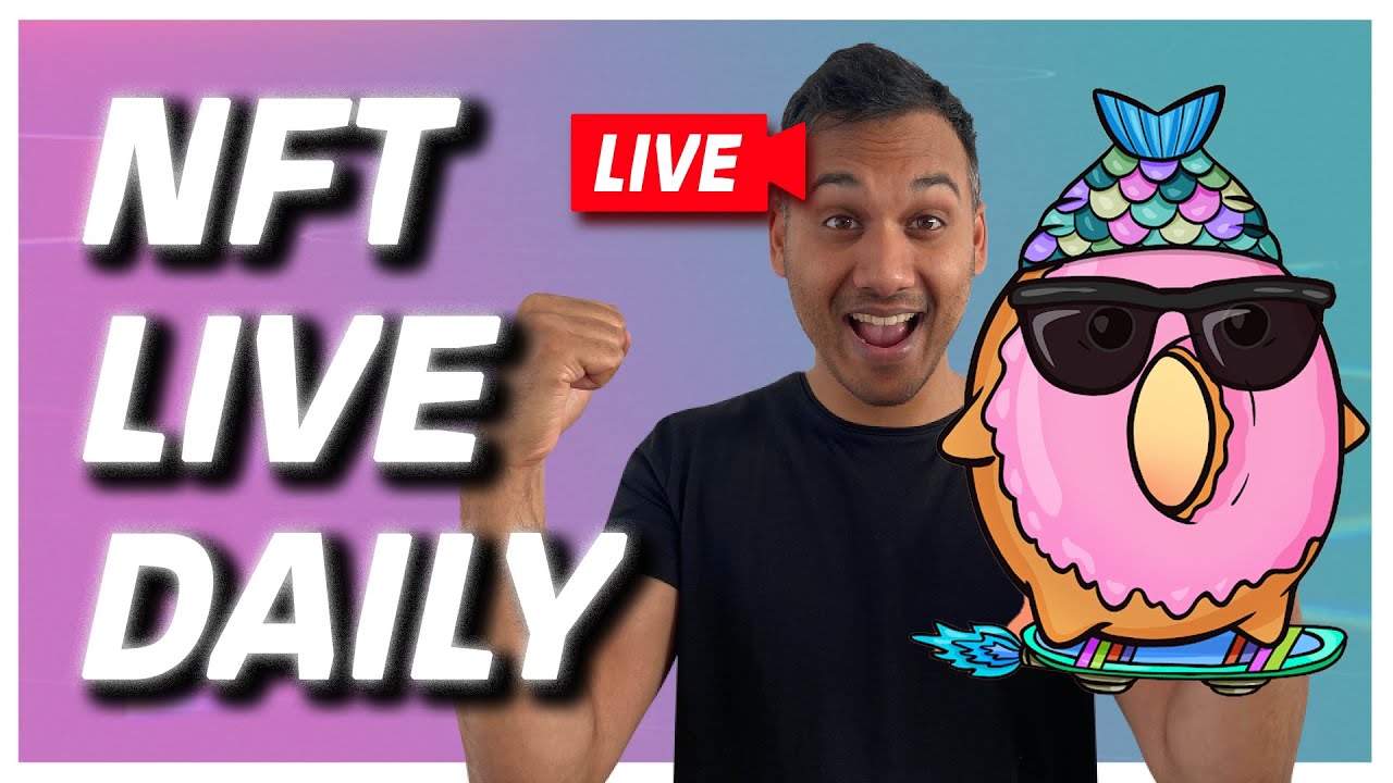 NFT Daily LIVE #43 -  OCTOBER 7th {NFT GIVEAWAY}