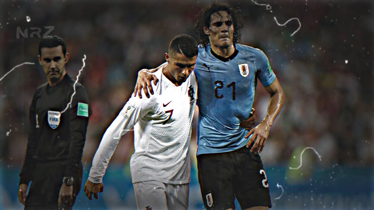 المباراة التي دمر بها كافاني حلم كريستيانو 😰💔🔥