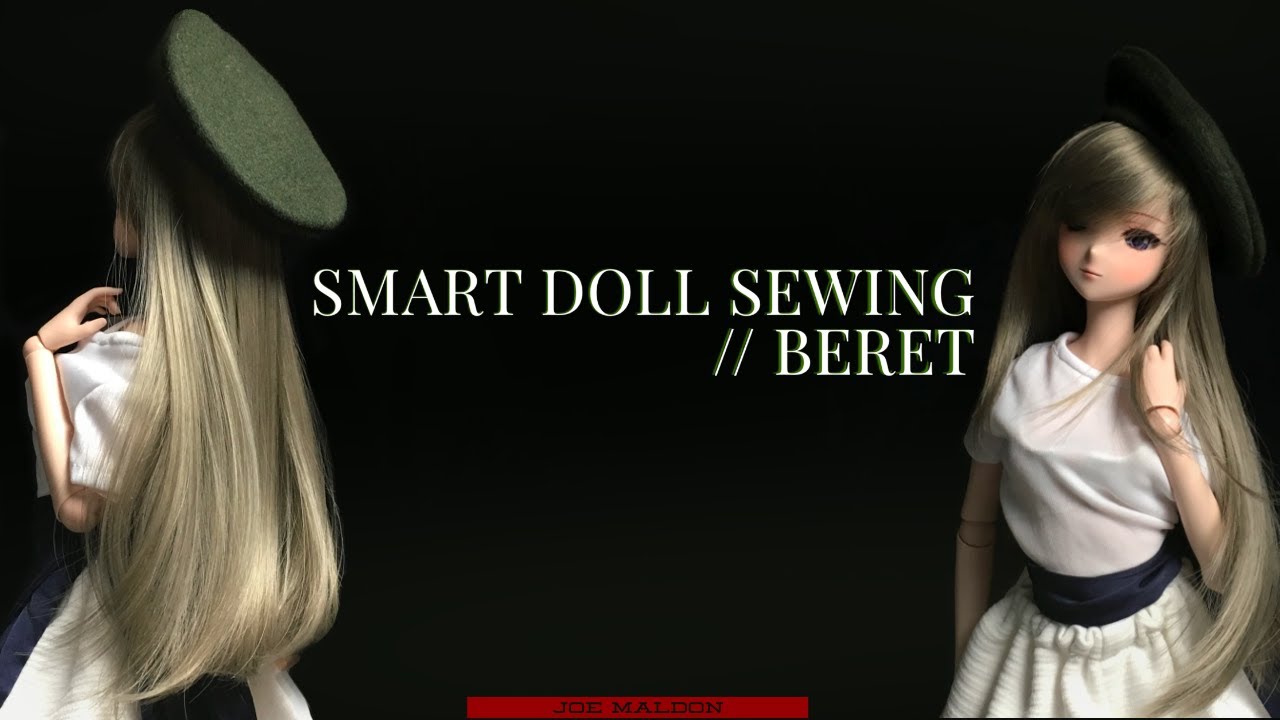 SEWING A BERET for SMART DOLL SEWING // Pattern DIY