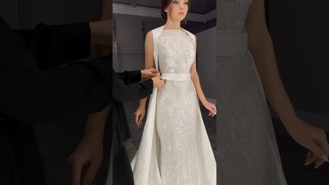 Vestido de Noiva com Capa Exclusiva de Luxo #weddingdress #vestidosdenoiva #noivas