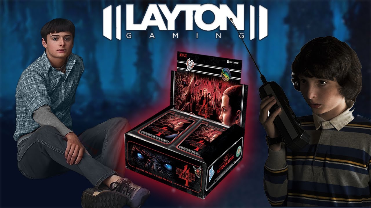 MASSSIVE Dual-Auto from Stranger Things Season 4 Hobby Box Break!