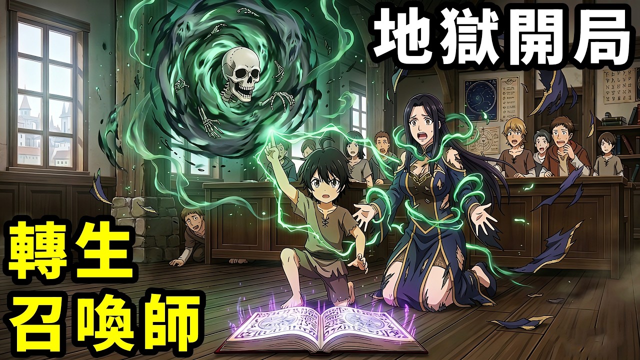 一月新番，轉生農奴對決最強魔獸，地獄開局，異世界最強召喚師，遠程遙控打怪自動升級，深度拆解分析，一口氣看完1~9集，動漫解說，1月新番