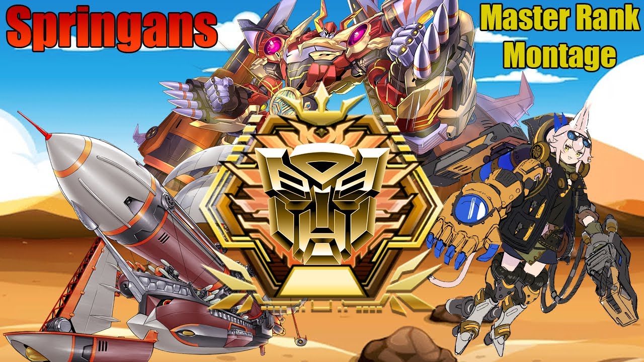 Transformers: Springans in Disguise! | Springans Master Rank Montage - Yugioh Master Duel