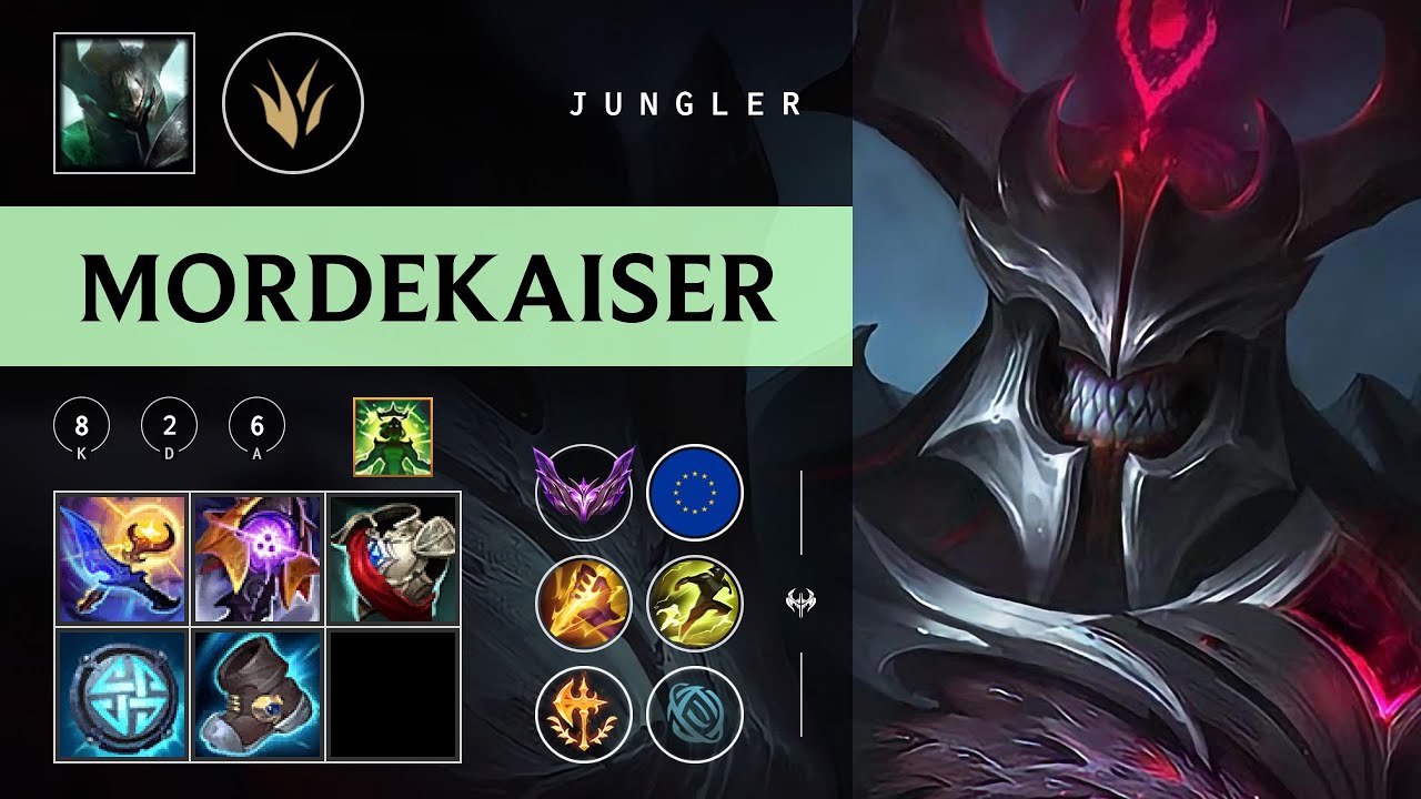 Mordekaiser Jungle vs Ekko - EUW Master Patch 26.02