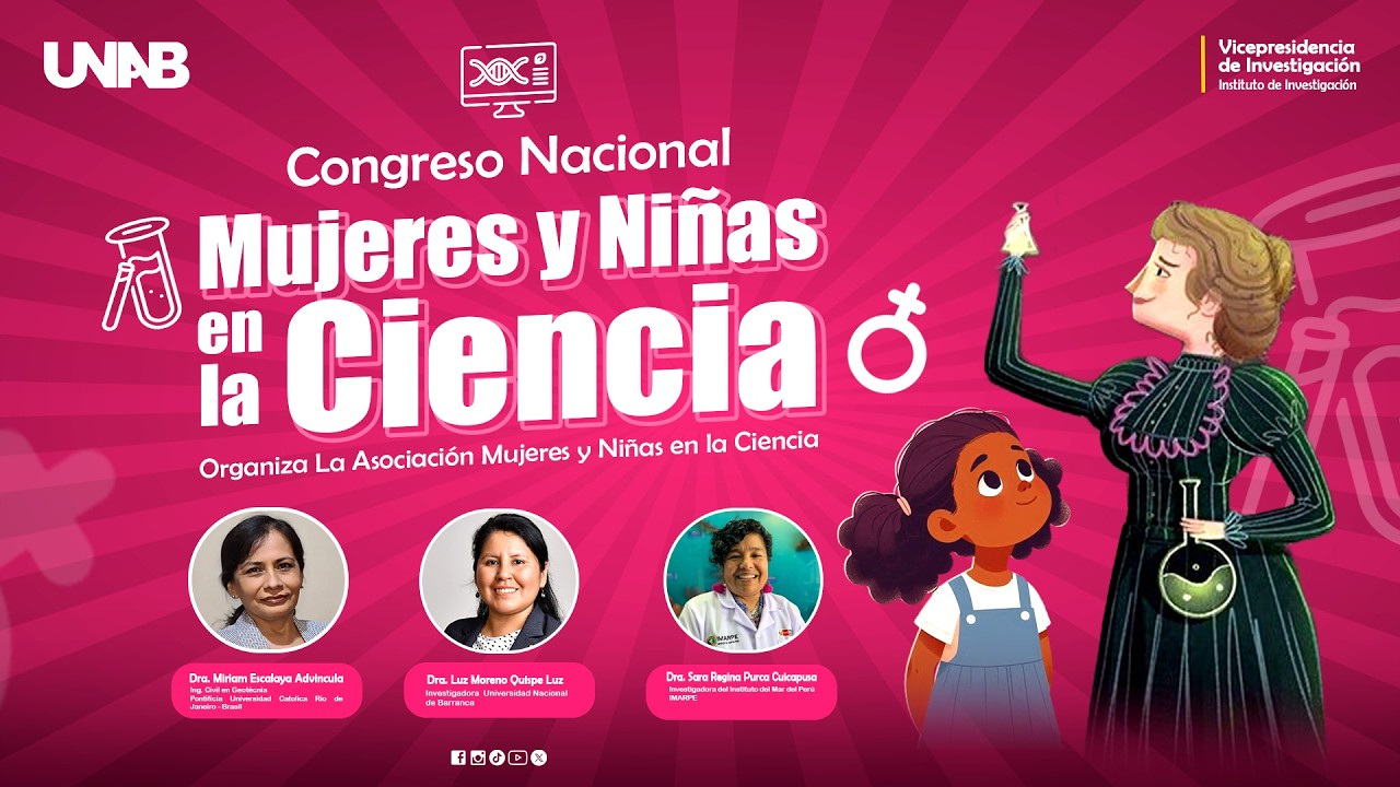 🔴#EnVivo CONGRESO NACIONAL MUJERES Y NIÑAS EN LA CIENCIA