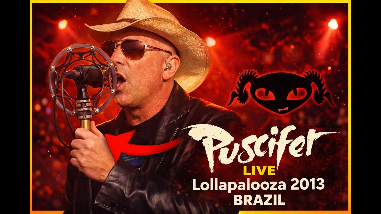 Puscifer - Live Lollapalooza 2013 Brazil // reMASTER 4k