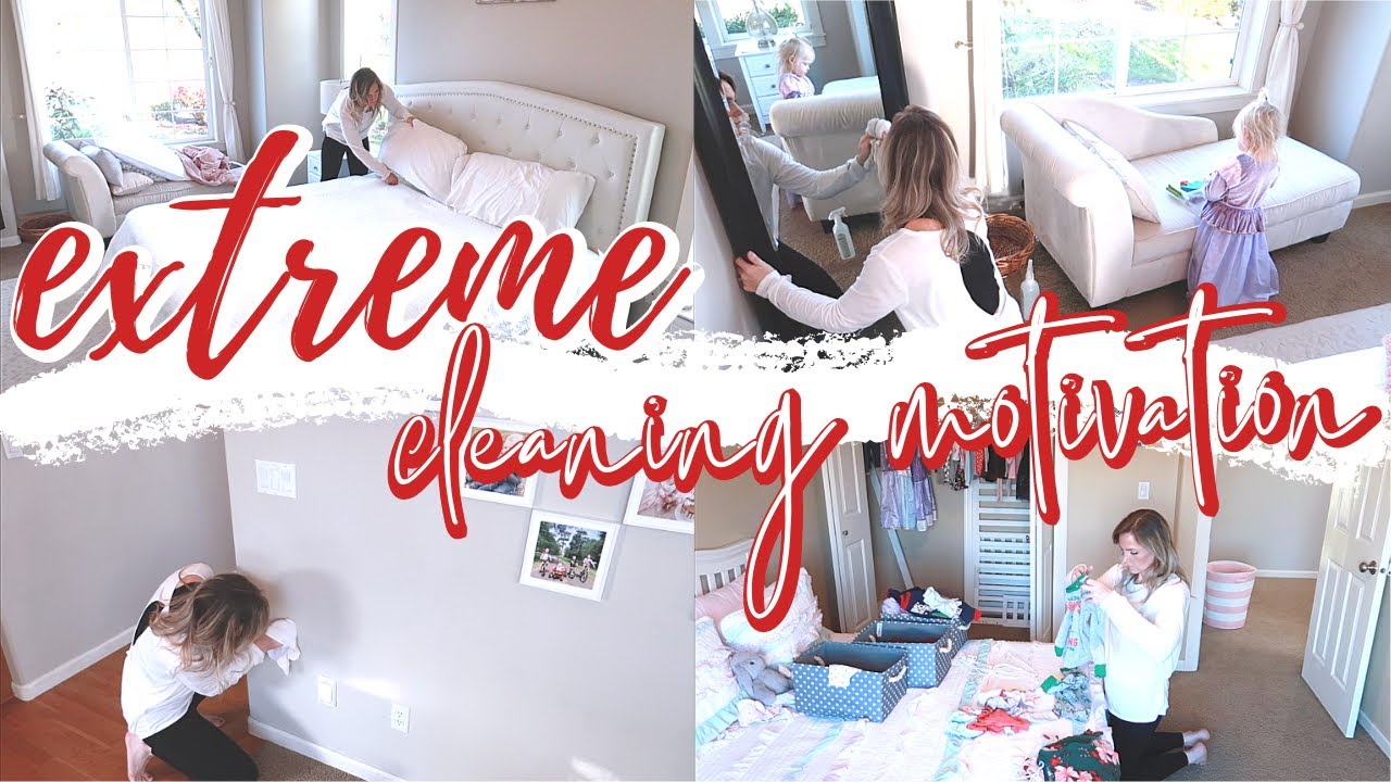EXTREME CLEAN WITH ME | MEGA LAUNDRY MOTIVATION | Amanda Sandefur