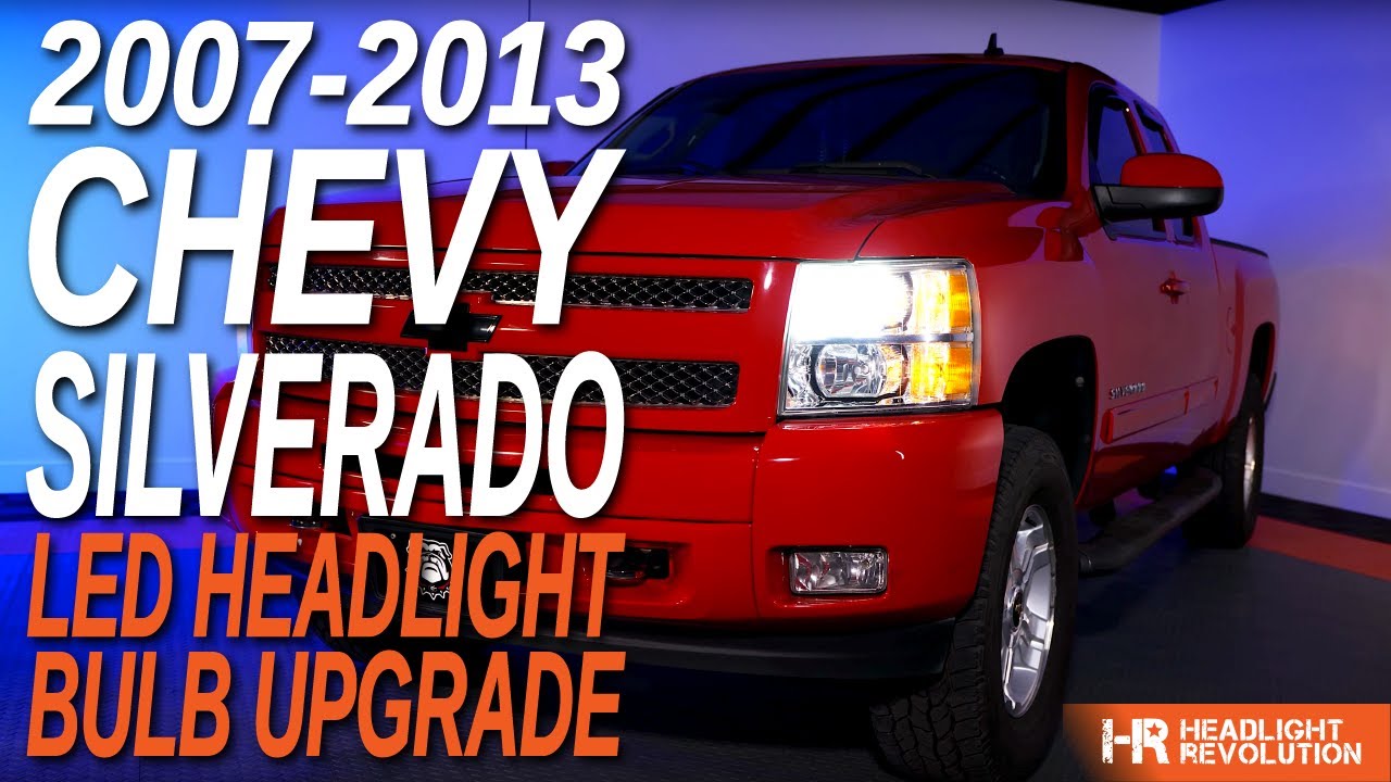 The BEST LED Headlights For The 07-13 Silverado | Headlight Revolution