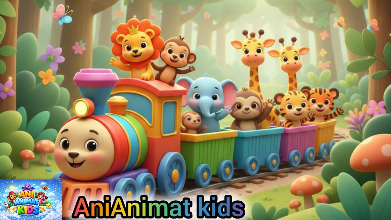 Ek Mota Hathi | Preschool songs | Toddlers Lattets Rhyme Ep - 8 | Ani Animat Kids & Nursery Rhymes