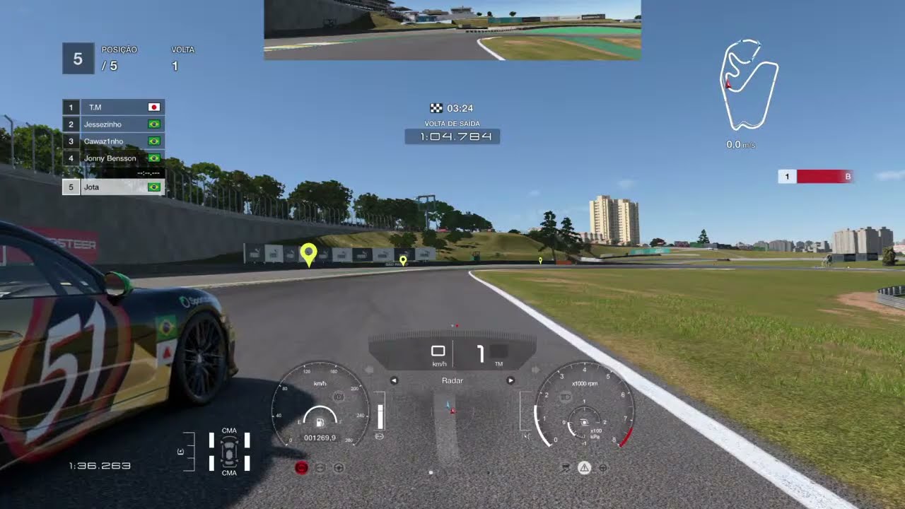Gran Turismo 7 - Lobby Autódromo de Interlagos