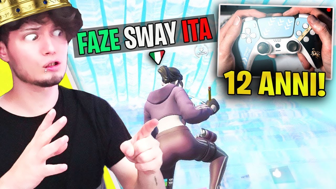 Ho TROVATO il NUOVO FAZE SWAY ITALIANO! Ha 12 ANNI ed è il PAD PLAYER più FORTE mai VISTO! FORTNITE