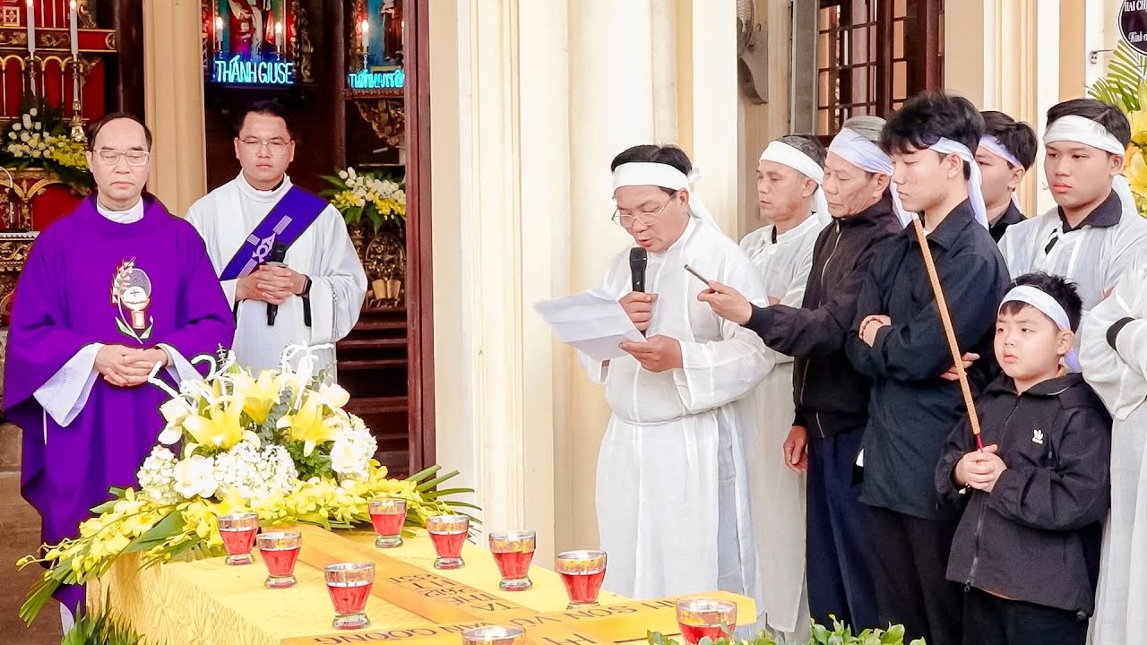 LỄ TANG CỤ TRƯỞNG VINH SƠN VŨ VĂN GOÒNG - GX BÁO ĐÁP | P3 HƯỞNG THỌ 83T | MHmedia 0832228963