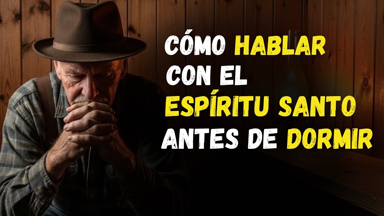 Cómo las 9 palabras que le dices al Espíritu Santo antes de dormir renuevan tu alma