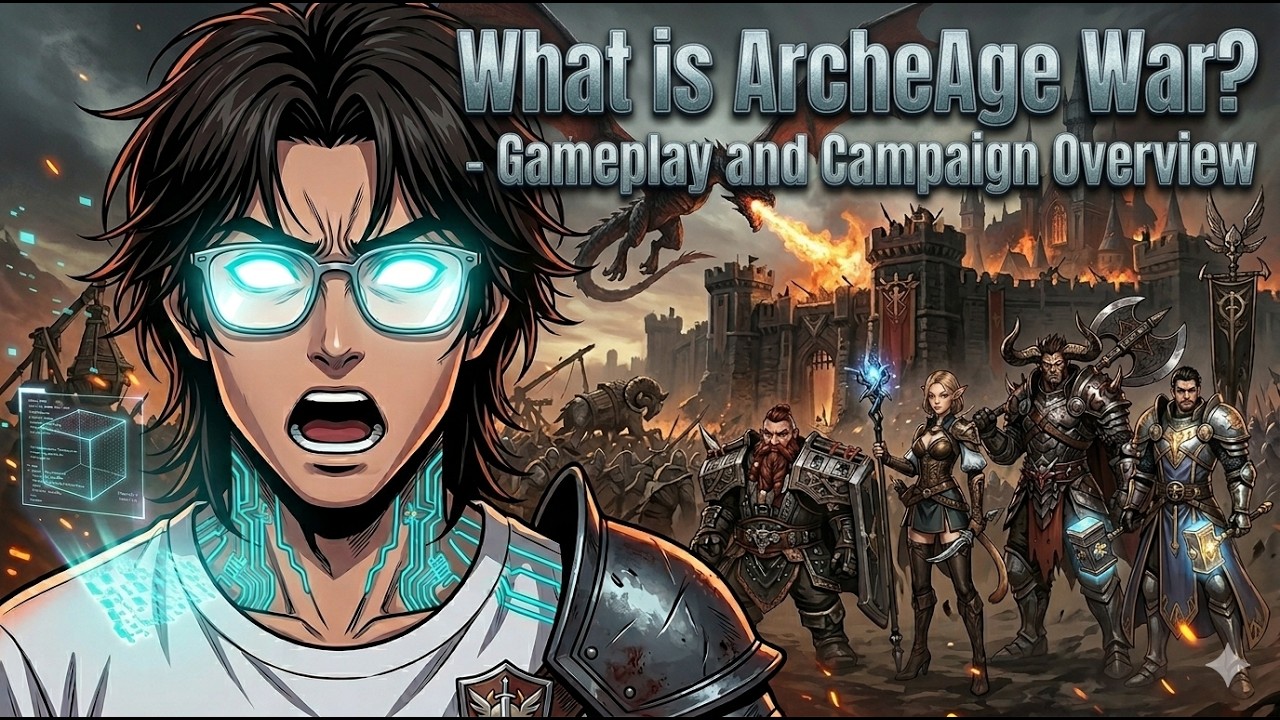 Что такое ArcheAge War? &mdash; Обзор игрового процесса и кампании.
