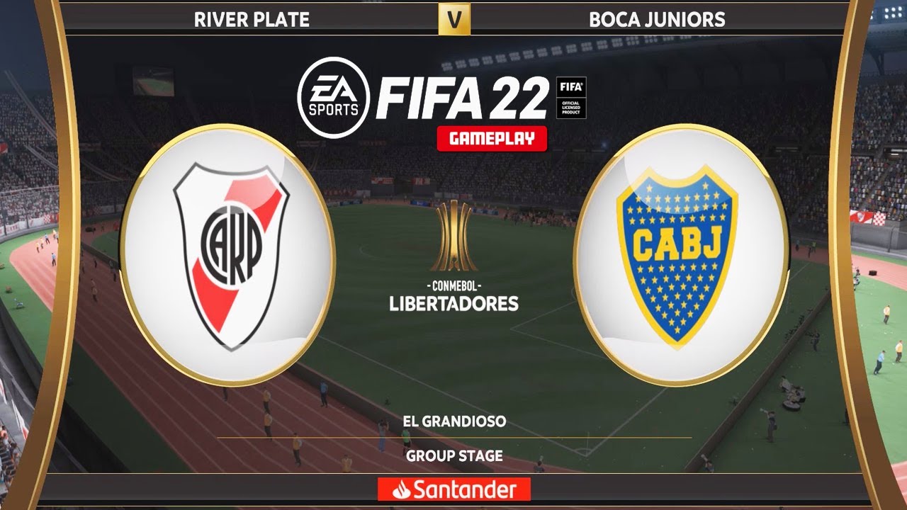 FIFA 22 - River Plate vs Boca Junior - Copa Libertadores 2022 | PS5 Gameplay
