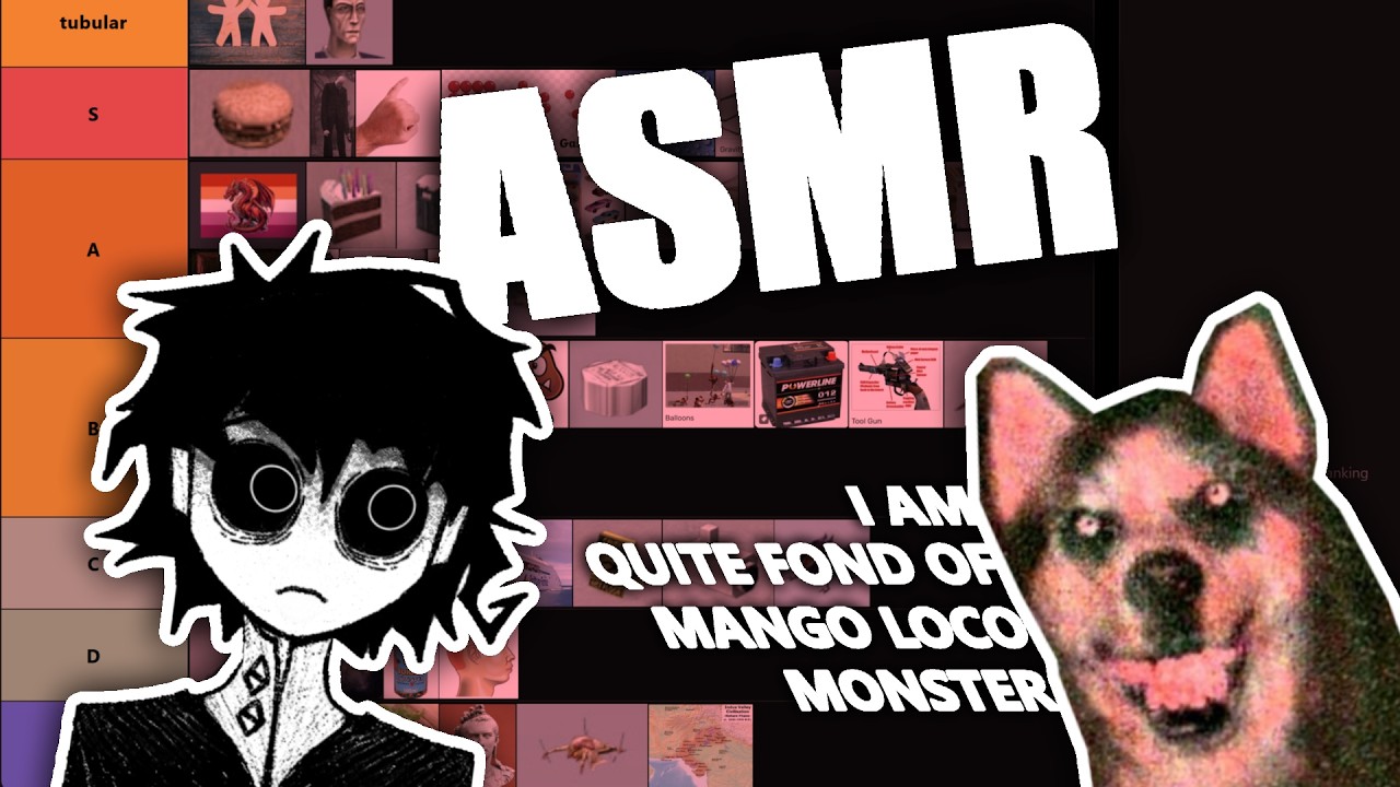 ASMR Ranking Everything (part 1)