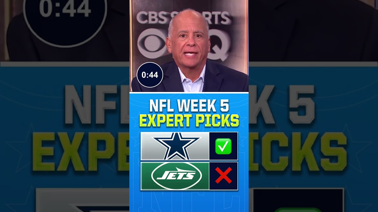 Picking EVERY Week 5 NFL Game in under a minute ✅ #shorts