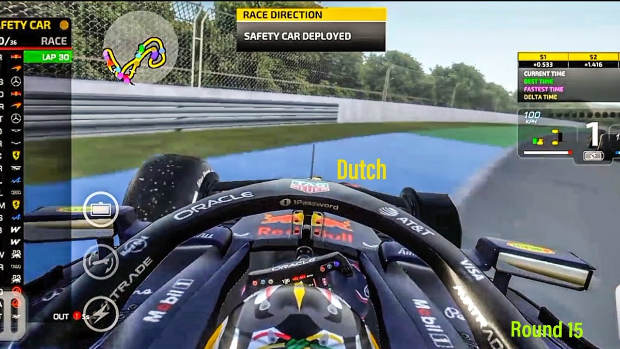 Monoposto 2026 Concept Round 15 Dutch 🇳🇱 Weird Start ,From Domination To Crashing The Wall#monoposto