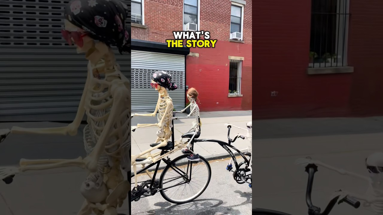 He Takes His &lsquo;Family&rsquo; on a Bike Ride