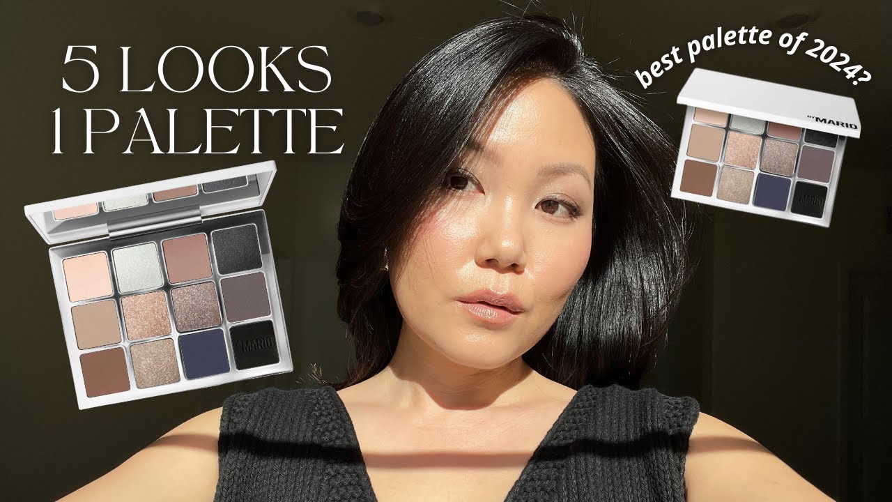 MAKEUP BY MARIO ETHEREAL EYES: MOONLIGHT PALETTE | 5 Looks