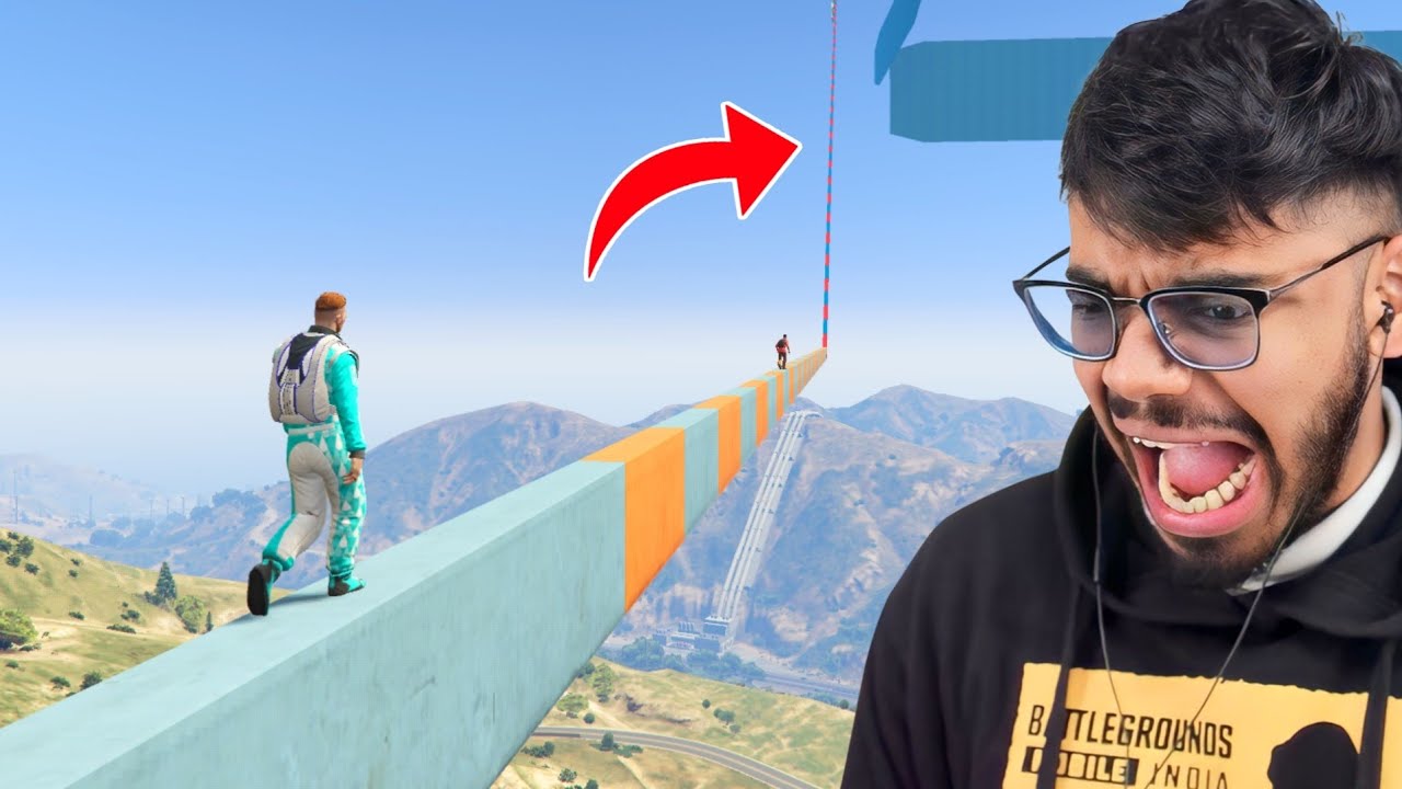 When You Run For 3 Hours Without Stopping in GTA 5!