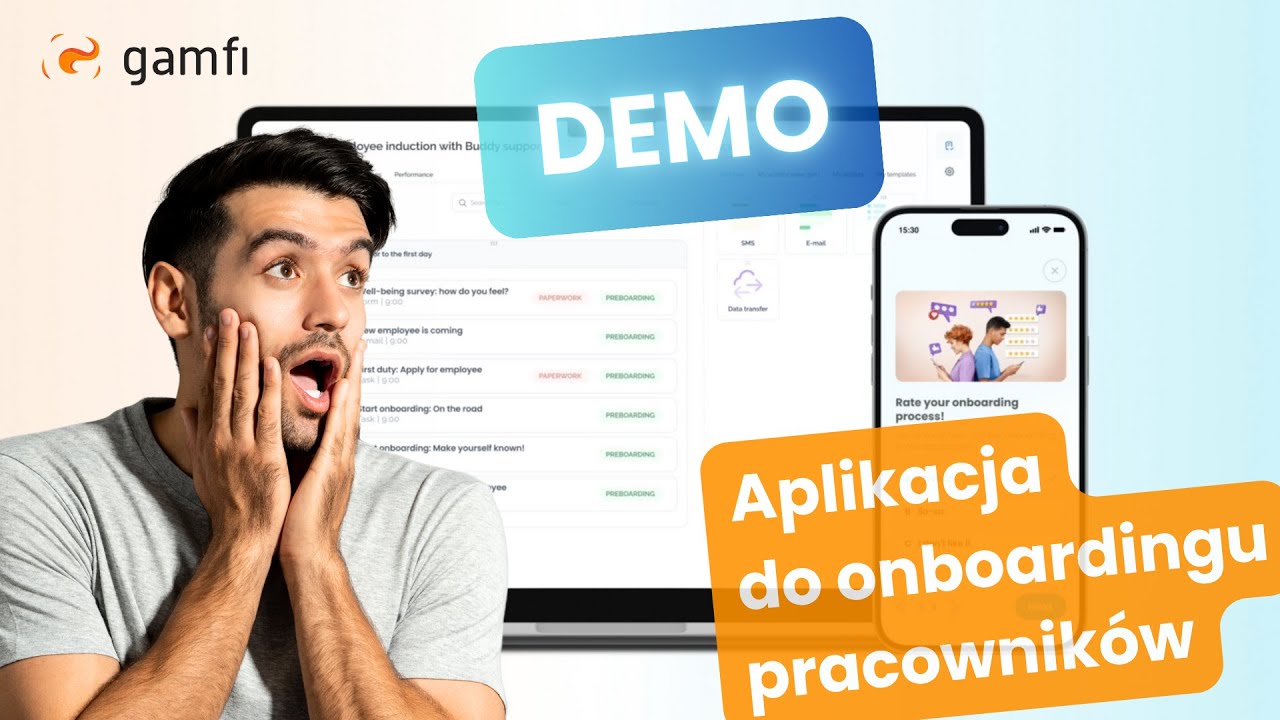 Gamfi People Platform: moduł do onboardingu pracownik&oacute;w. Zobacz, jak działa!
