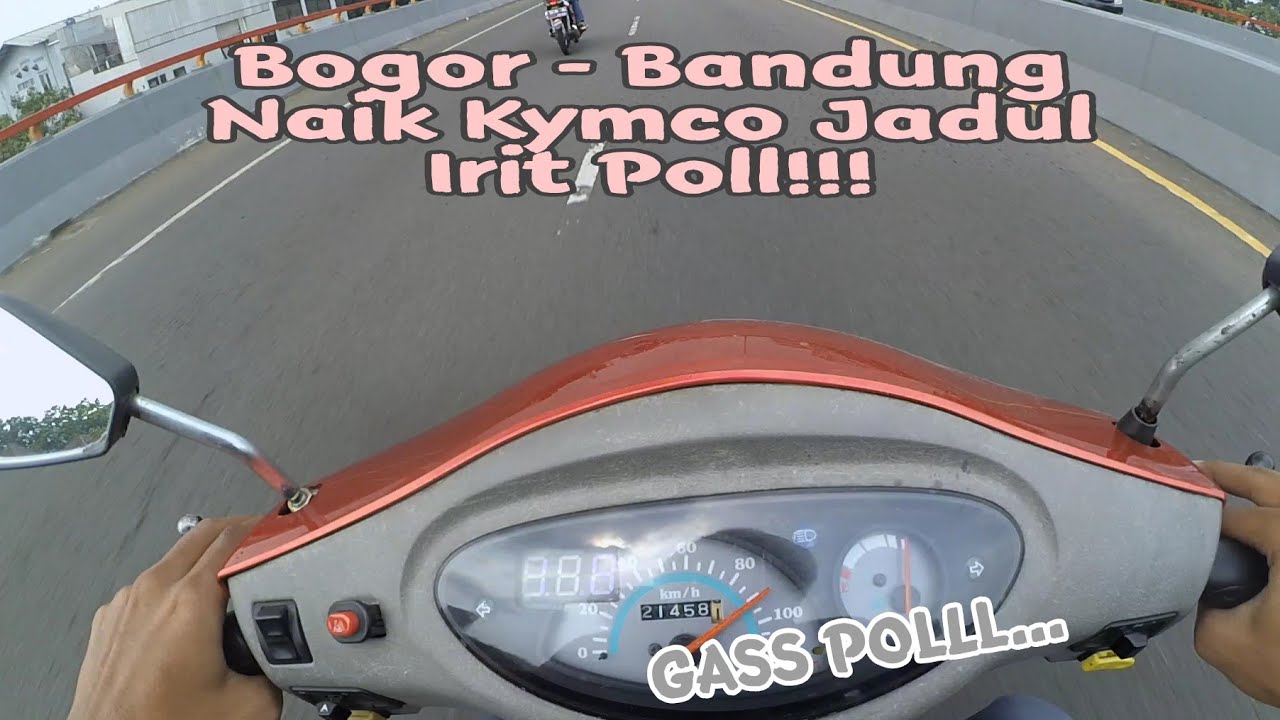 Kymco Easy 100 (Uti) - Test Konsumsi Bensin Touring Si Uti Boncengan [89]