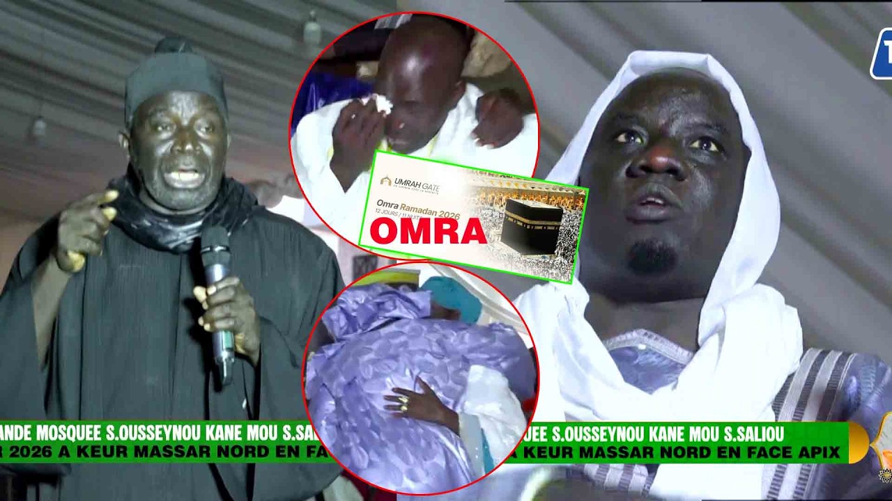 Hoo😭Ndaysan 3 billets Omar🚨 Cérémonie Inauguration Mosquée S.Ousseynou Kane Mou S.Saliou 2026