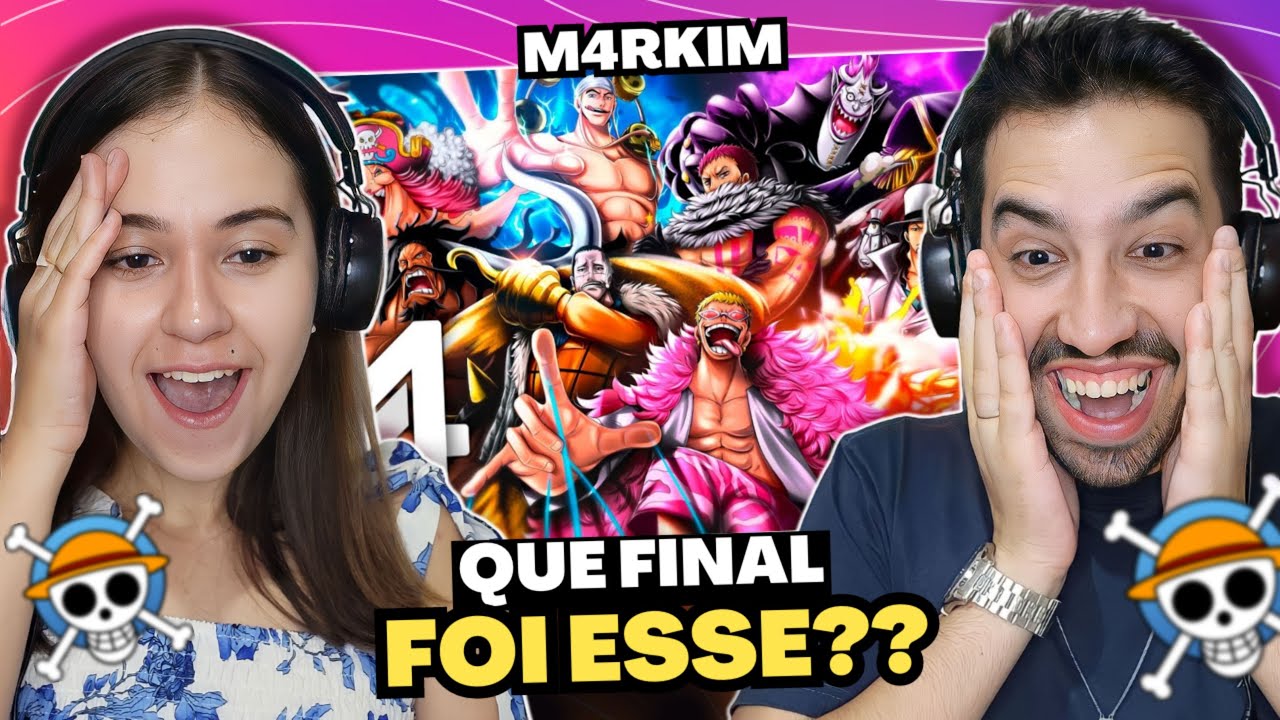 UMA OBRA DE ARTE!! Reagimos a Vilões (One Piece) - Ambição | M4rkim | React 🔥