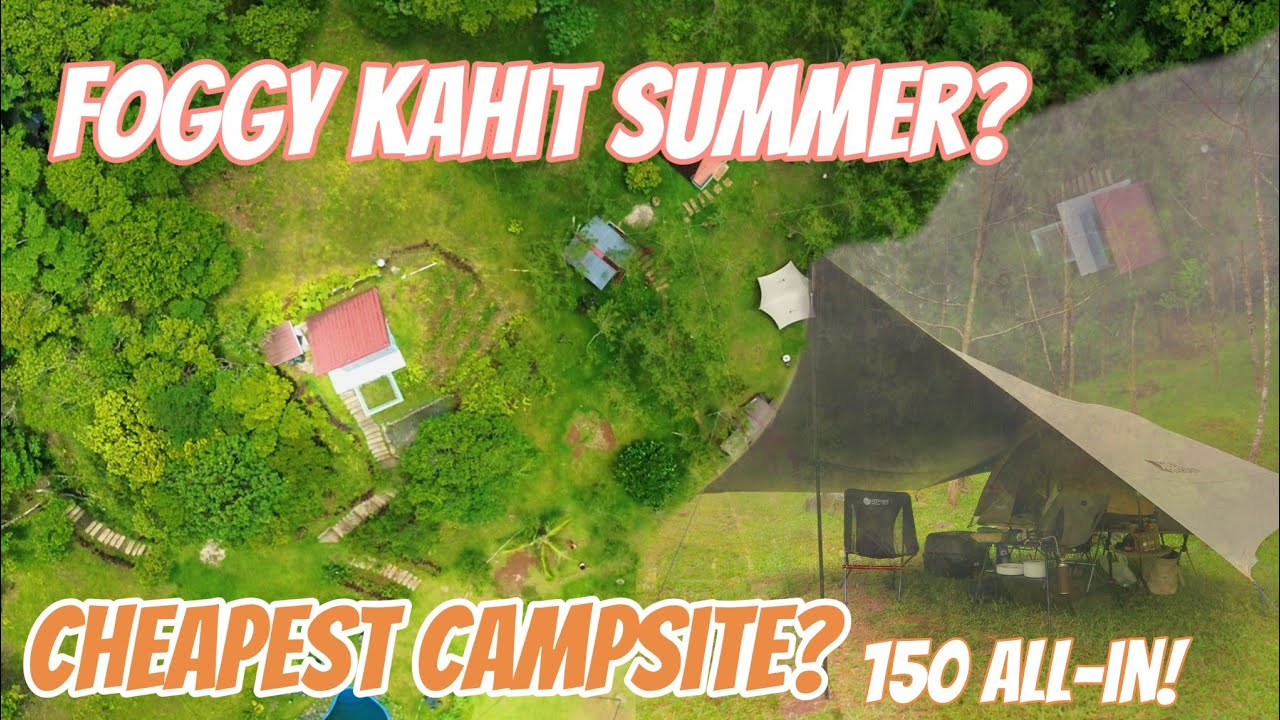 Malamig na Campsite | Mura na Campsite | KM 90 | Tanay | Rainy Weather | Motocamping