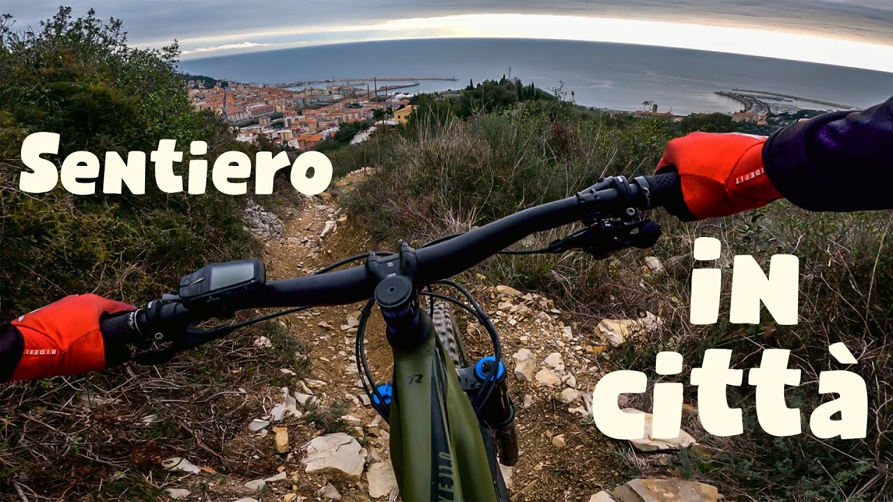 Sentiero MTB ENDURO che si trasforma in URBANDOWNHILL | Endureggiando ad Imperia - Liguria