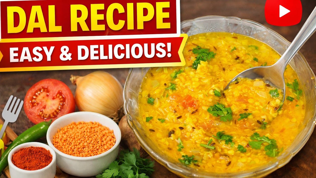 पीली दाल ऐसे बनाएं खाते रह जाओ गए// दाल फ्राई// dal recipe// masala dal fry //#viral #dalfryrecipe 