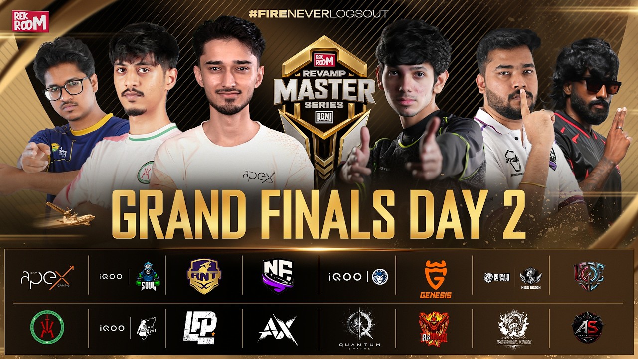 RekRoom Revamp Master Series | Grand Finals Day 2 &ndash; POWER PLAY | APEX, SOUL, RNTX, NEBULA, RECKONING
