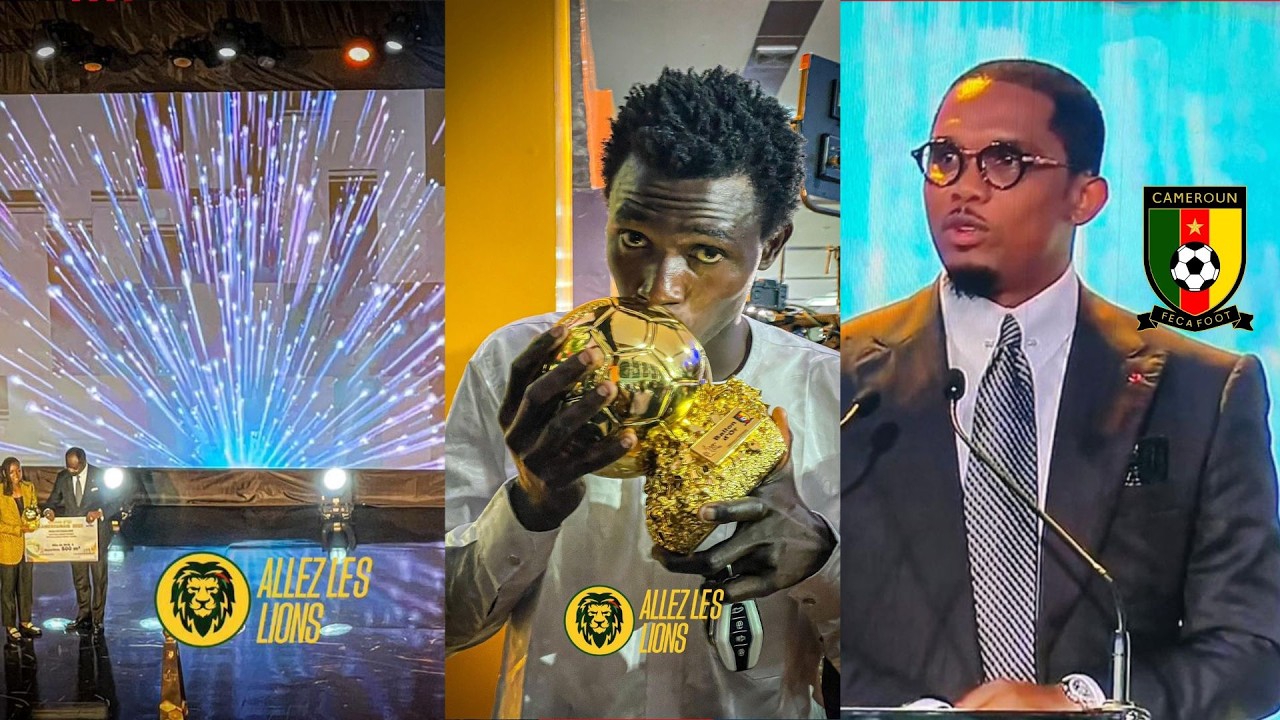 CEREMONIE DU BALLON DOR CAMEROUNAIS, SAMUEL ETO'O, SERGE DAURA ELU MEILLEUR JOUEUR