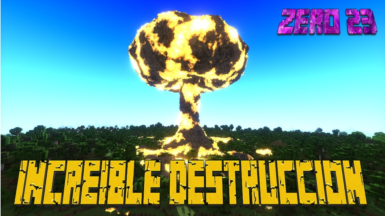 Este es El Mod Mas Destructivo de Todo (Minecraft Destroying MC)