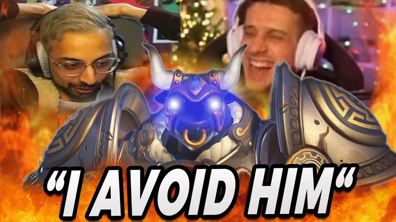 Streamers React To The Rank 1 Avoided Reinhardt - Antoncoco11