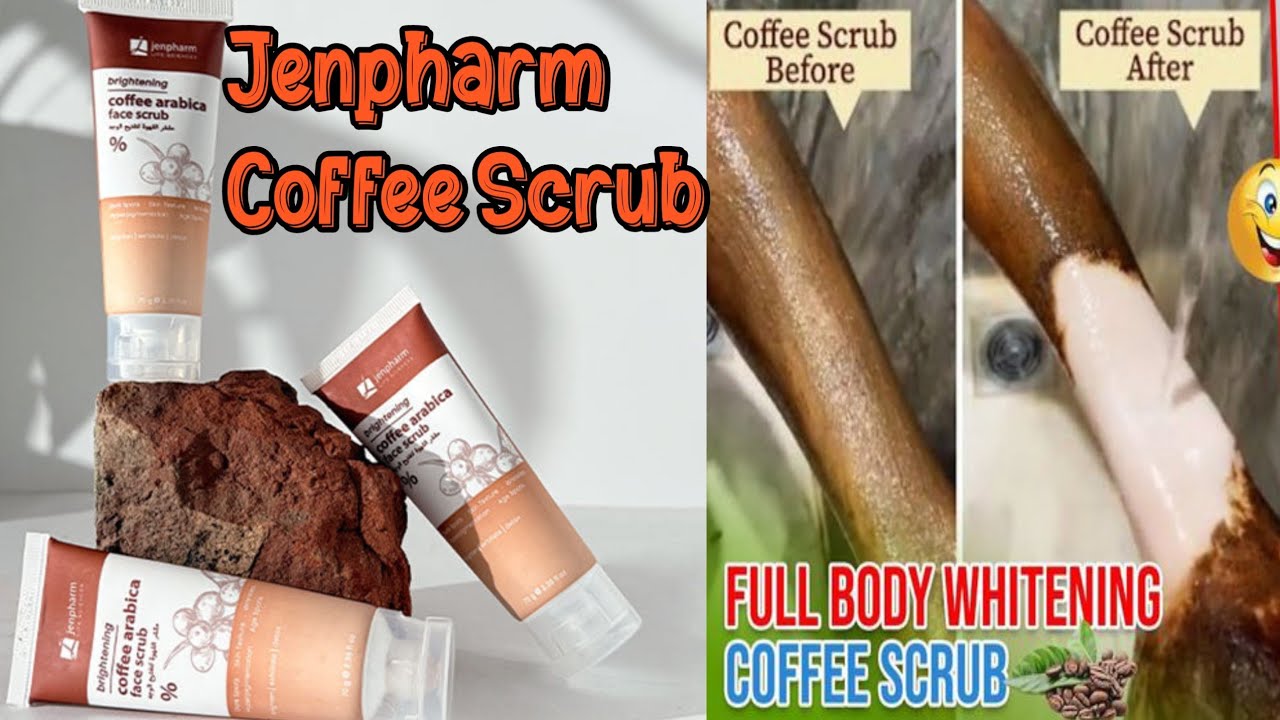 Coffee scrub for full body whitening || Jenpharm Coffee Scrub|| Scrub for face